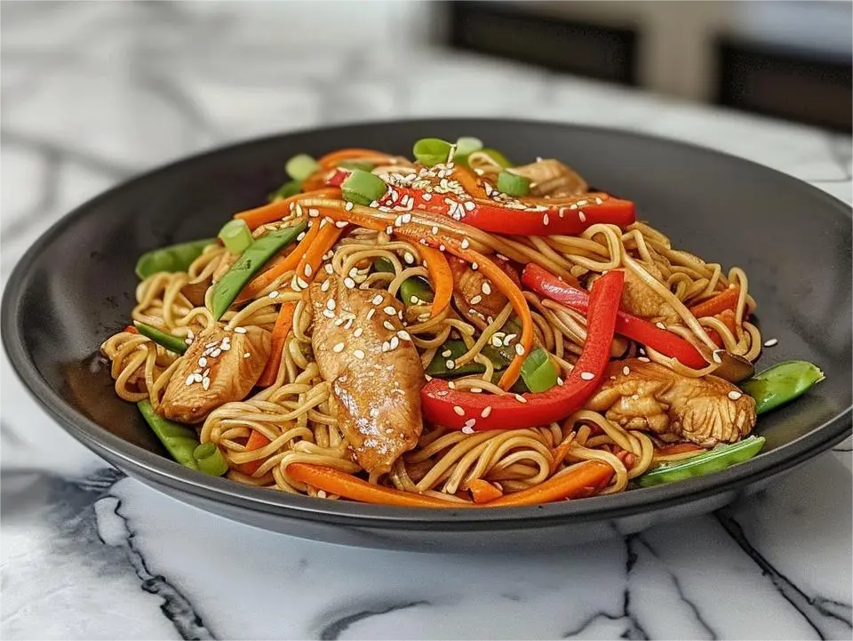 Master Homemade Chicken Lo Mein in Just 30 Minutes